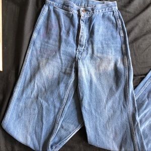Vintage High Waisted Jeans
